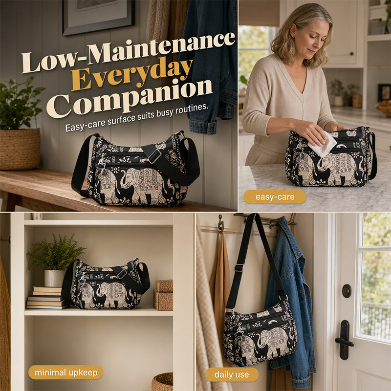 👜Women's Elegant Nylon Travel Messenger Bag – Large Capacity, Lightweight & Stylish.