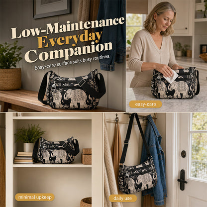 👜Women's Elegant Nylon Travel Messenger Bag – Large Capacity, Lightweight & Stylish.