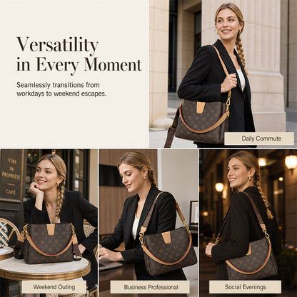 🎉 2026 Sale — Over 31,000 Sold! 💞 Women’s Vintage Monogram Bucket Bag with Adjustable Shoulder Strap