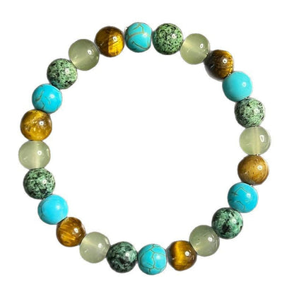 Natural Stone Bead Bracelet