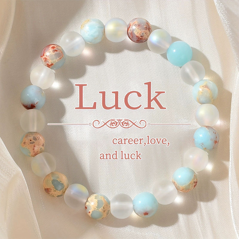 Natural Stone Bead Bracelet