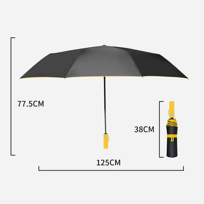 ☂️ Large Automatic Sun & Rain Umbrella – 125cm Extra Large Canopy, UV-Resistant & Quick-Dry 🌧️