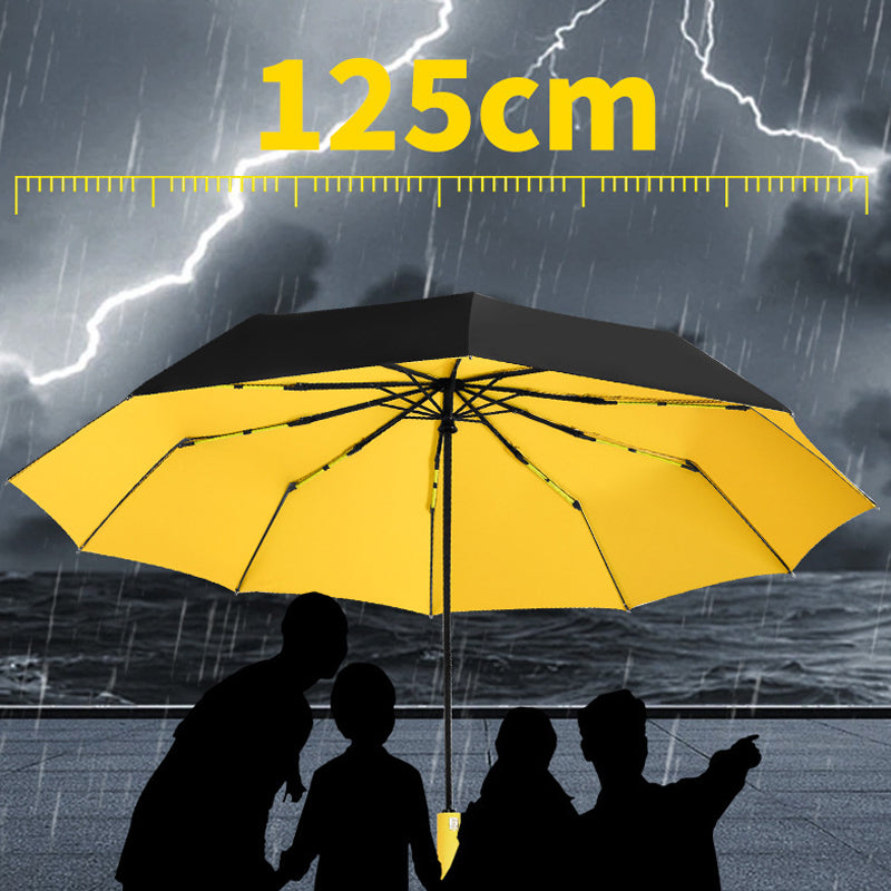 ☂️ Large Automatic Sun & Rain Umbrella – 125cm Extra Large Canopy, UV-Resistant & Quick-Dry 🌧️