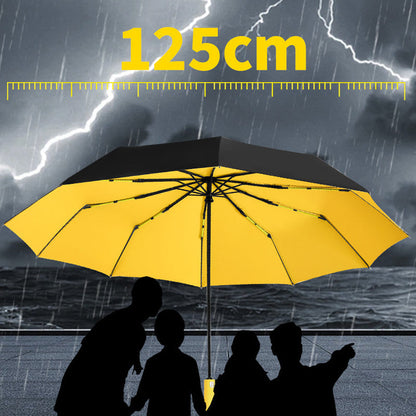 ☂️ Large Automatic Sun & Rain Umbrella – 125cm Extra Large Canopy, UV-Resistant & Quick-Dry 🌧️