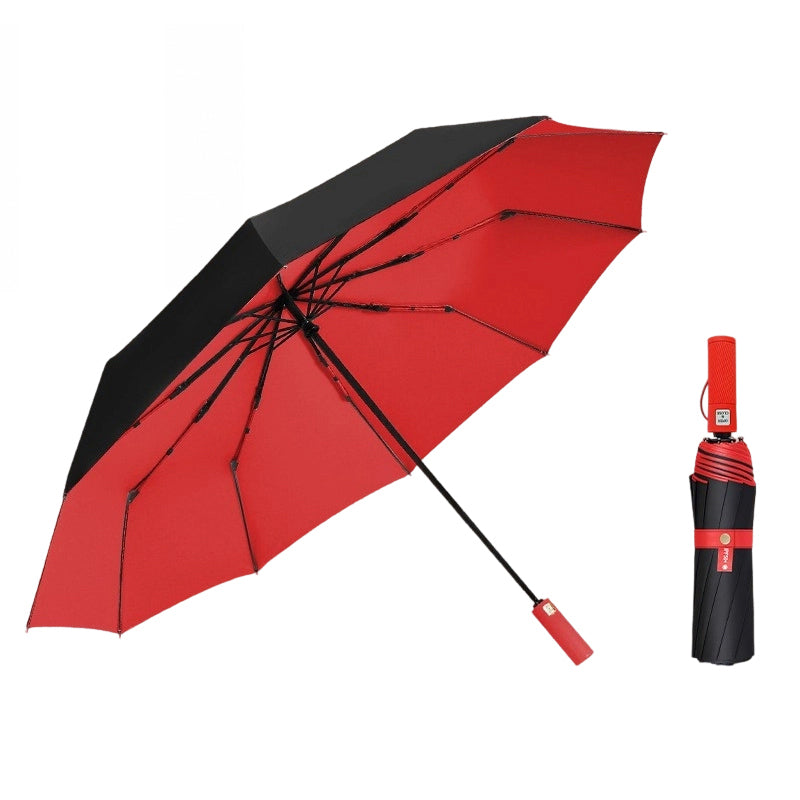 ☂️ Large Automatic Sun & Rain Umbrella – 125cm Extra Large Canopy, UV-Resistant & Quick-Dry 🌧️