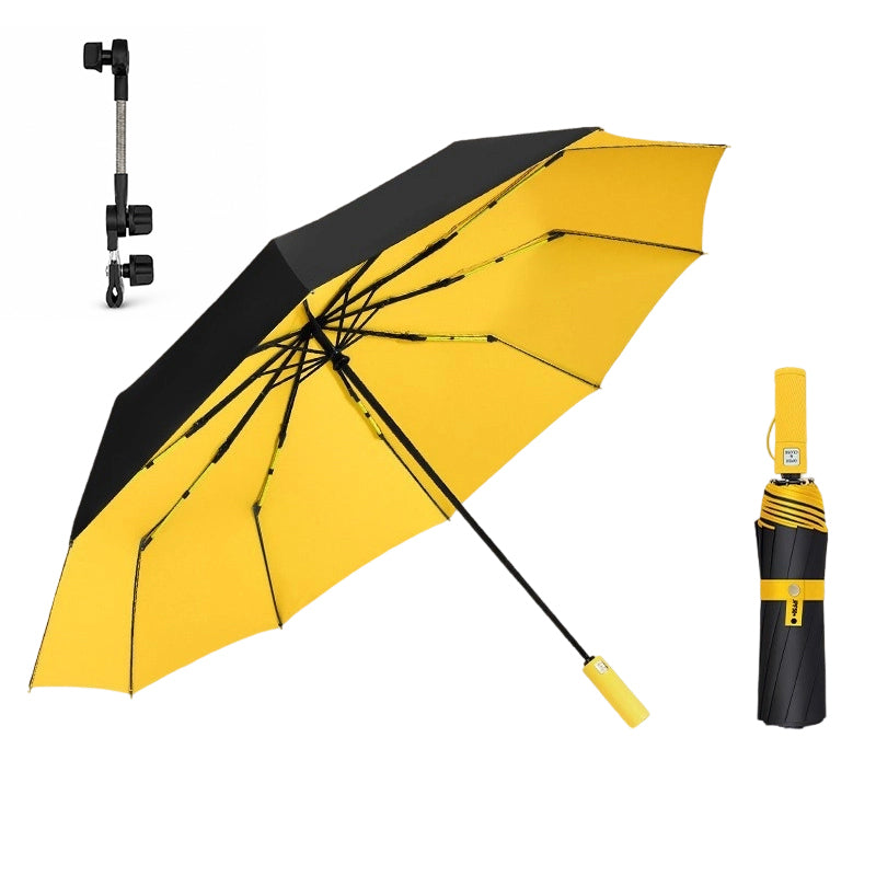☂️ Large Automatic Sun & Rain Umbrella – 125cm Extra Large Canopy, UV-Resistant & Quick-Dry 🌧️