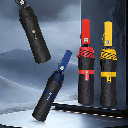 ☂️ Large Automatic Sun & Rain Umbrella – 125cm Extra Large Canopy, UV-Resistant & Quick-Dry 🌧️