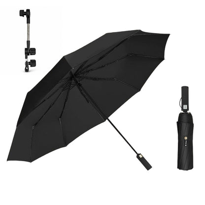 ☂️ Large Automatic Sun & Rain Umbrella – 125cm Extra Large Canopy, UV-Resistant & Quick-Dry 🌧️