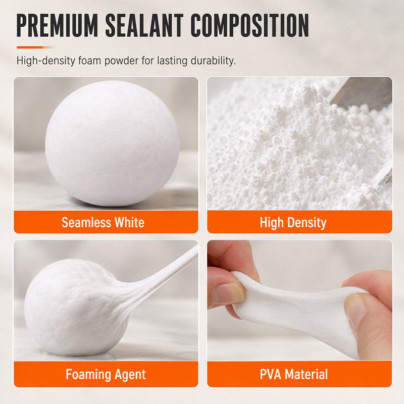 📢📢50% OFF !! ⏰🧱 Waterproof Wall Hole Sealing Clay for Air Conditioner Pipes — 6-Pack Moldable Sealant Putty for Pipe Gaps & Wall Holes | Tool-Free Application