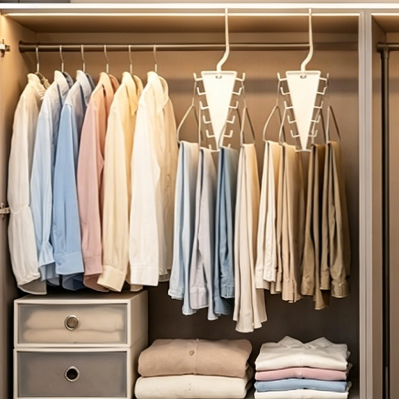 📢📢40% OFF !! ⏰Multifunctional Triangle Closet Organizer