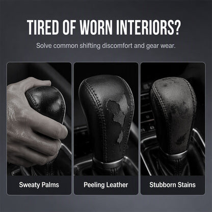 📢📢40% OFF !! ⏰Breathable Universal Car Gear Shift Knob Cover