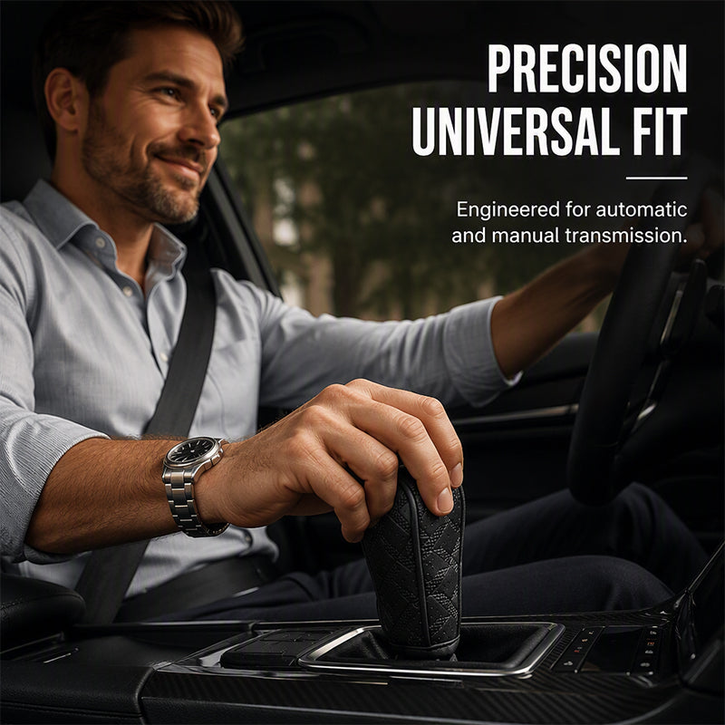 📢📢40% OFF !! ⏰Breathable Universal Car Gear Shift Knob Cover