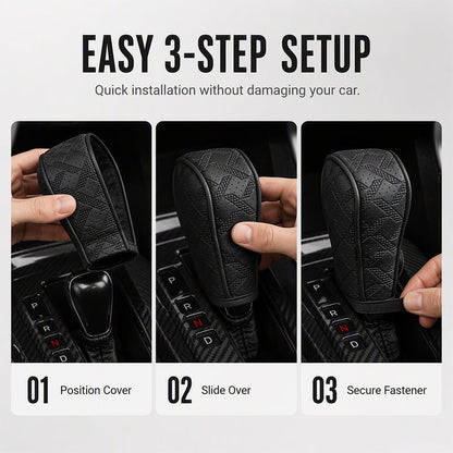 📢📢40% OFF !! ⏰Breathable Universal Car Gear Shift Knob Cover