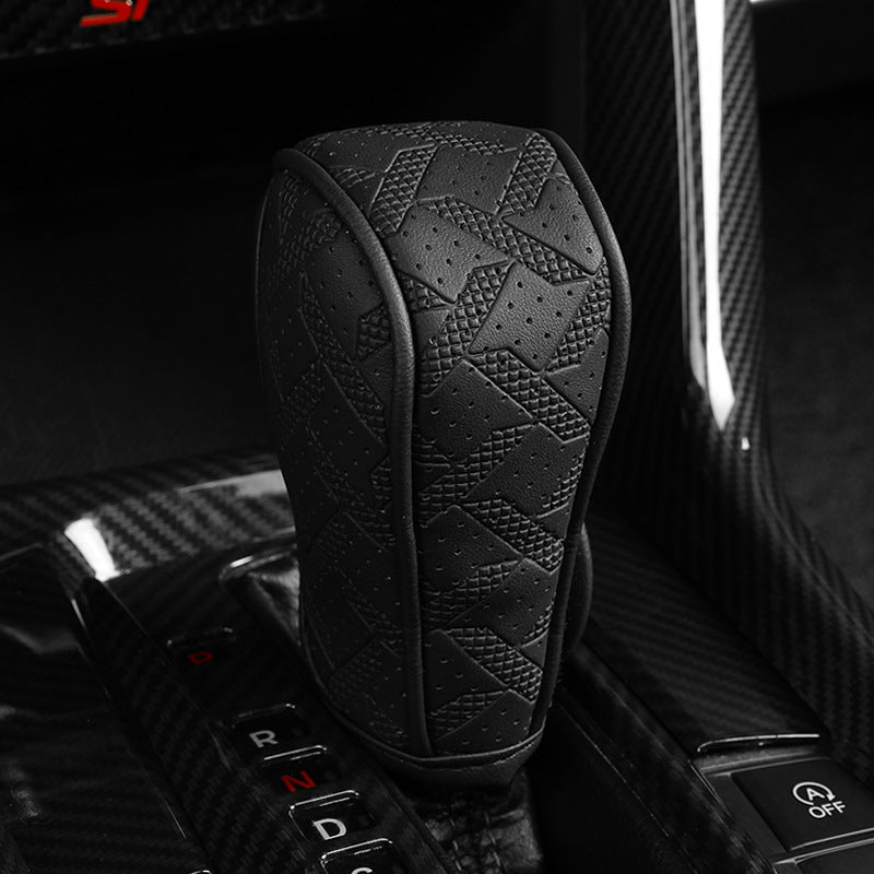 📢📢40% OFF !! ⏰Breathable Universal Car Gear Shift Knob Cover