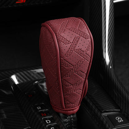 📢📢40% OFF !! ⏰Breathable Universal Car Gear Shift Knob Cover