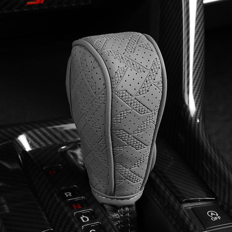 📢📢40% OFF !! ⏰Breathable Universal Car Gear Shift Knob Cover