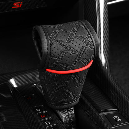 📢📢40% OFF !! ⏰Breathable Universal Car Gear Shift Knob Cover