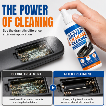 📢📢50% OFF !! ⏰Remote Control Battery Leakage Cleaner