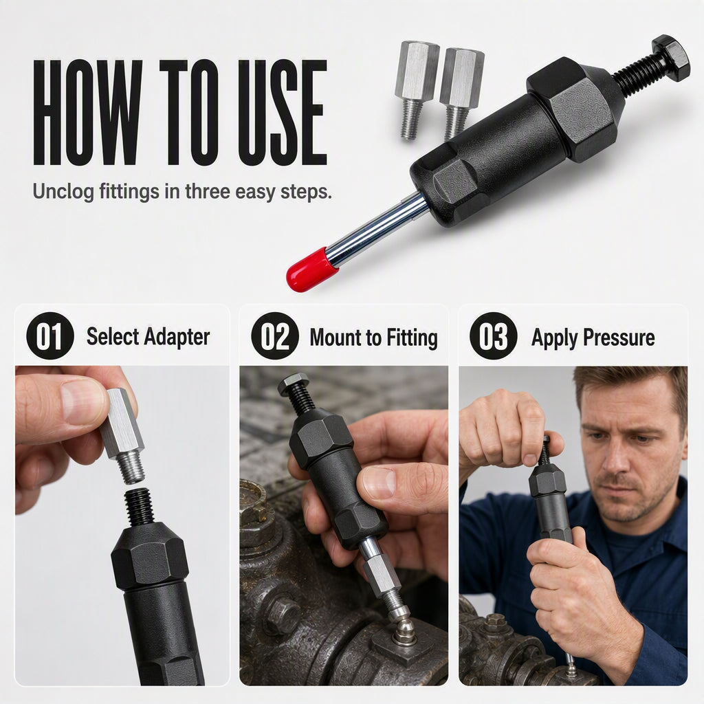 🎉 2026 Sale — Over 22,400 Sold!🔧 Heavy Duty Grease Fitting Cleaner Tool