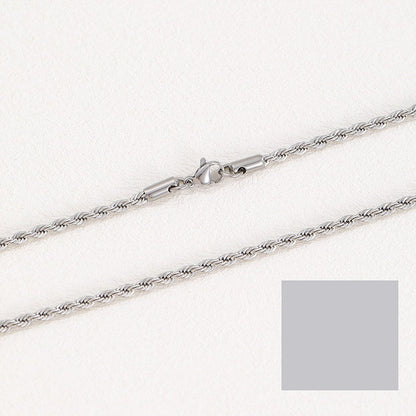 📢📢40% OFF !! ⏰Men's Sprakling Rhinestone Pendant Necklace