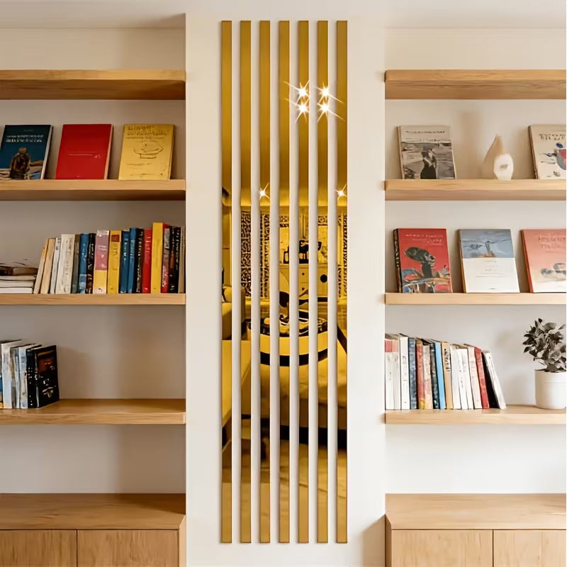 📢📢 50% OFF !! ⏰Self-Adhesive Acrylic Mirror Wall Stickers