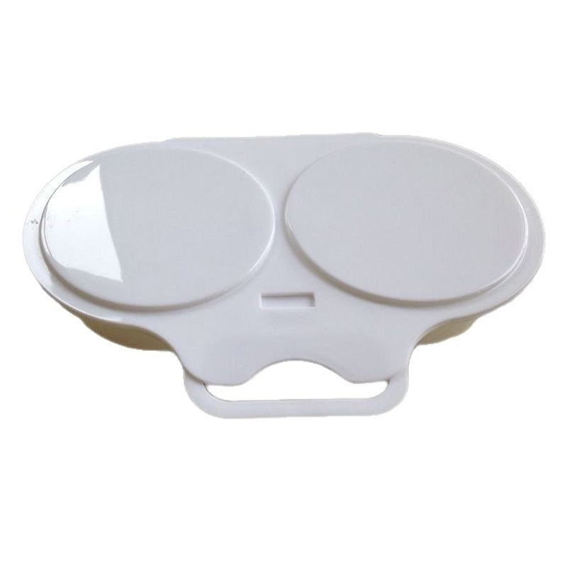 🍳 BUY 1 GET 1 FREE! ✨ Dual Cavity Microwave Egg Poacher – Quick Oil-Free Cooking, Food-Grade PP & Versatile Kitchen Essential 💫