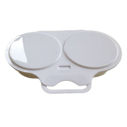 🍳 BUY 1 GET 1 FREE! ✨ Dual Cavity Microwave Egg Poacher – Quick Oil-Free Cooking, Food-Grade PP & Versatile Kitchen Essential 💫
