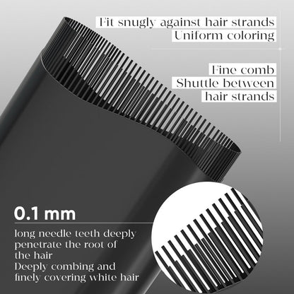 🔥FLASH SALE🔥 Waterproof Hair & Beard Filler Pen – Instant Gray Coverage, Comb Applicator – Waterproof & Long-Lasting – 20g – Black, Dark Brown, or Brown! 💇‍♂️✨