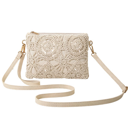Versatile Floral Crossbody Bag