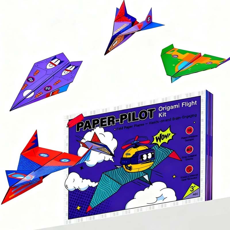 📢📢50% OFF !! ⏰Creative DIY Paper Airplane Set For Kids