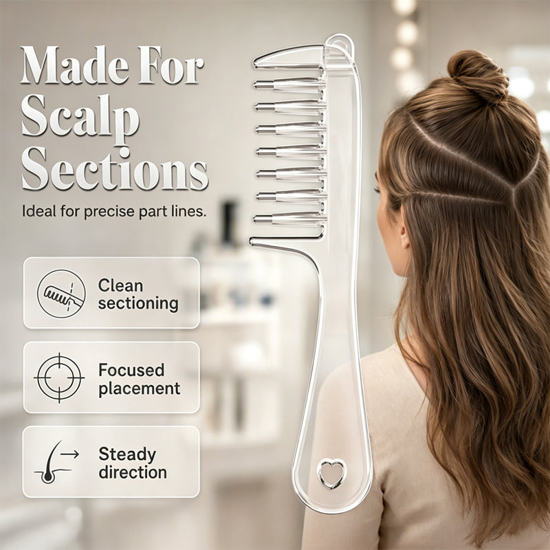 ⏰ Scalp Applicator Comb Tool for Hair