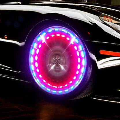 Turn Heads & Stay Safe – Weatherproof LED Tyre Lights with Long Battery Life. Free UK Delivery