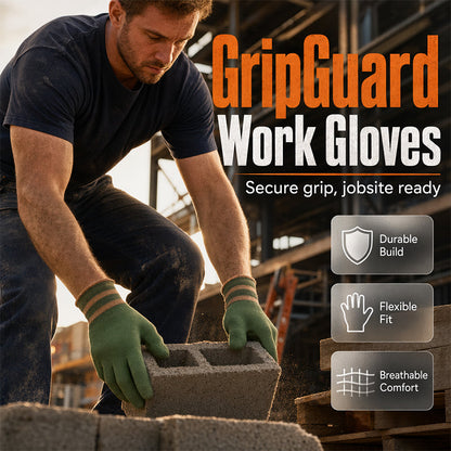 🧤 LIMITED‑TIME 50% OFF! ✨ Flexible Breathable Non‑Slip Work Gloves – Durable, Comfort‑fit, Multi‑scene 🛠️