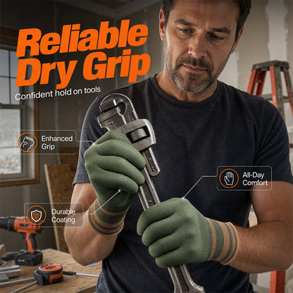 🧤 LIMITED‑TIME 50% OFF! ✨ Flexible Breathable Non‑Slip Work Gloves – Durable, Comfort‑fit, Multi‑scene 🛠️