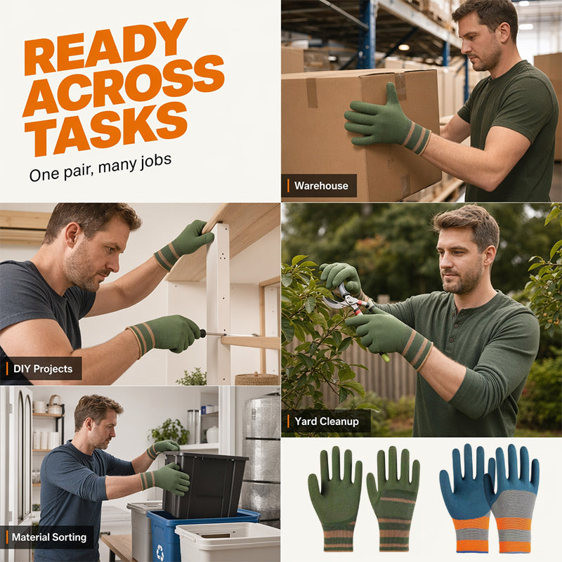 🧤 LIMITED‑TIME 50% OFF! ✨ Flexible Breathable Non‑Slip Work Gloves – Durable, Comfort‑fit, Multi‑scene 🛠️