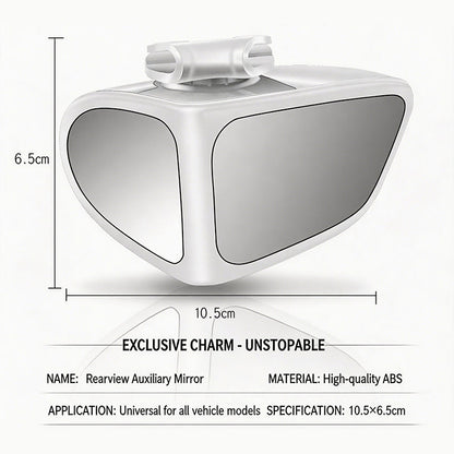 Dual-Lens 360°Adjustable Blind Spot Mirror