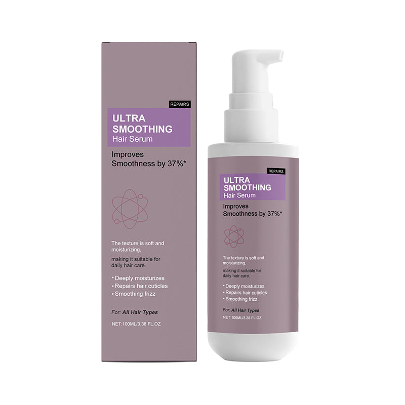 💇‍♀️ Ultra Smoothing Hair Serum for Dry & Frizzy Hair – 37% Improved Smoothness, Deep Hydration & Advanced Cuticle Repair – 100ml ✨