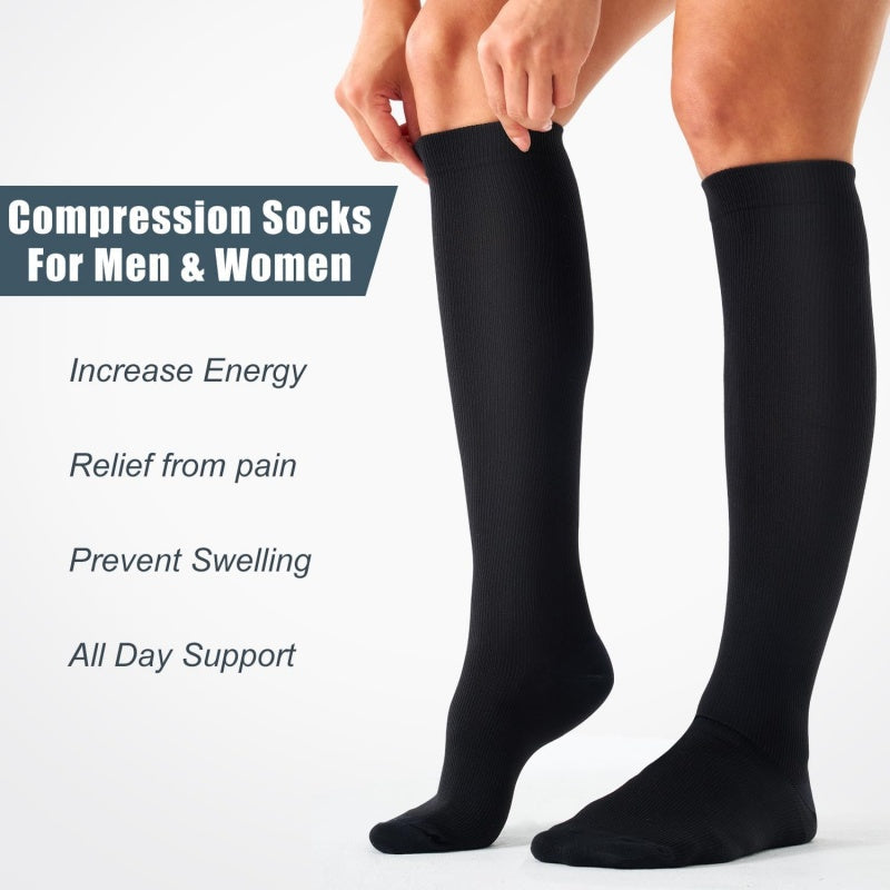 🧦 LIMITED‑TIME 50% OFF! ⚡ Unisex Copper‑Infused Graduated Compression Socks – Supportive, Fresh, Multi‑scene ✨