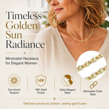 💫 Women's Elegant Gold Plated Flat Chain Necklace – Timeless Shine, Premium Finish & Versatile Daily Wear – A Must-Have Accessory for Every Woman 💖