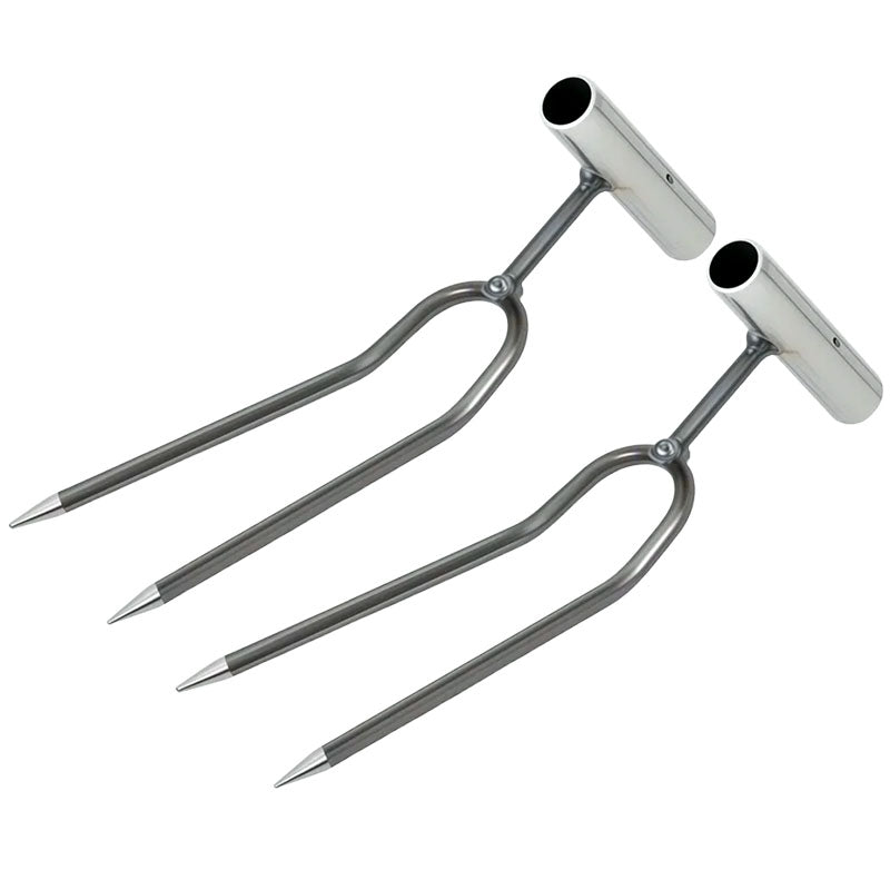 🌱 LIMITED‑TIME 50% OFF! ⚡ Compact 2‑Tooth Garden Weed Puller – Sharp Prongs, Sturdy Iron, Hand‑Held ✨