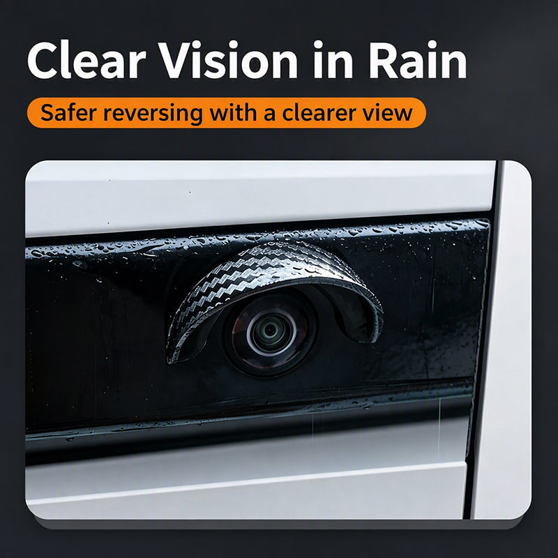 🚗  Backup Camera Rain Shield – Water‑Repellent, No‑Drill, Stylish ✨