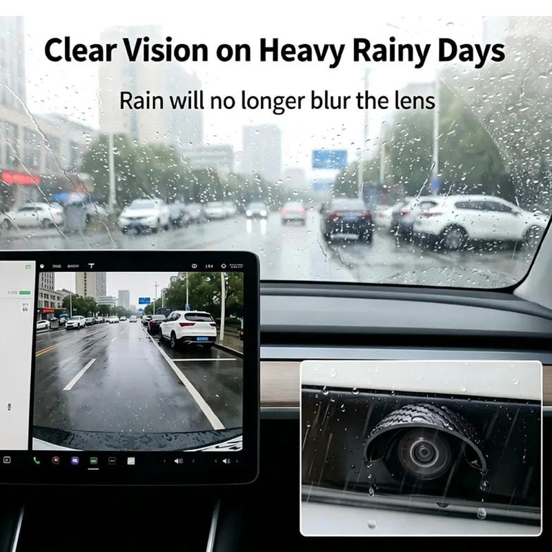 🚗  Backup Camera Rain Shield – Water‑Repellent, No‑Drill, Stylish ✨