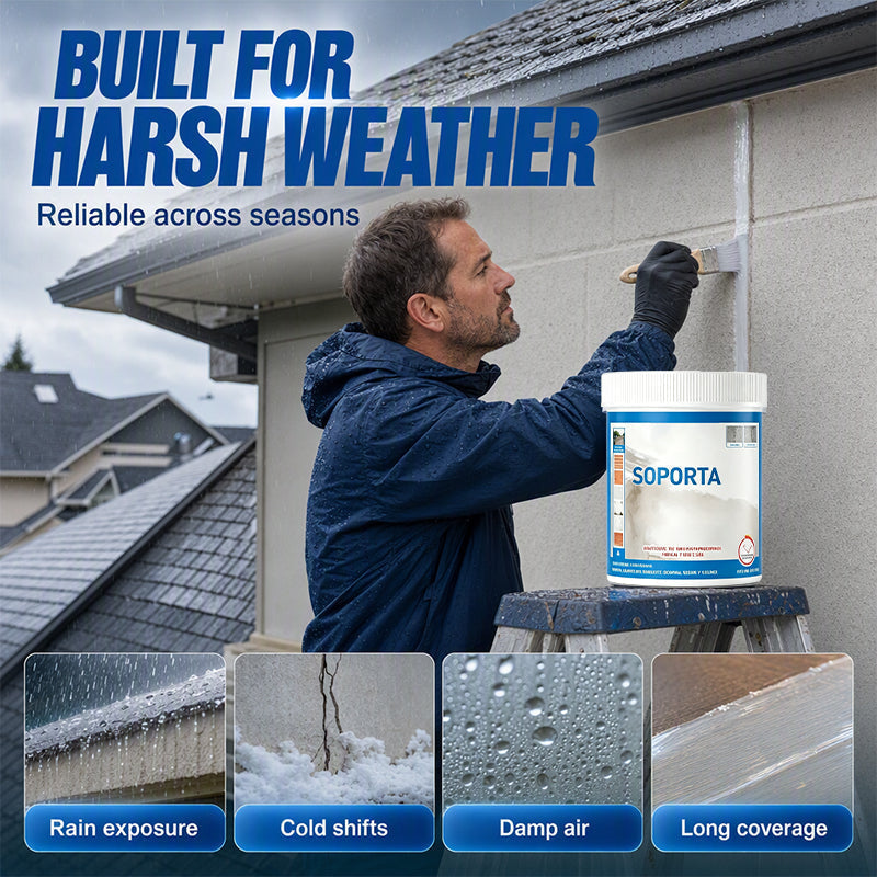 💧 Clear Repair Sealant — Multi-Surface, Brush-On, Moisture-Resistant