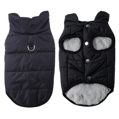 🐕 Save 50%! 🧥 Hooded Dog Coat – Fleece‑lined, windproof & built‑in harness ✨