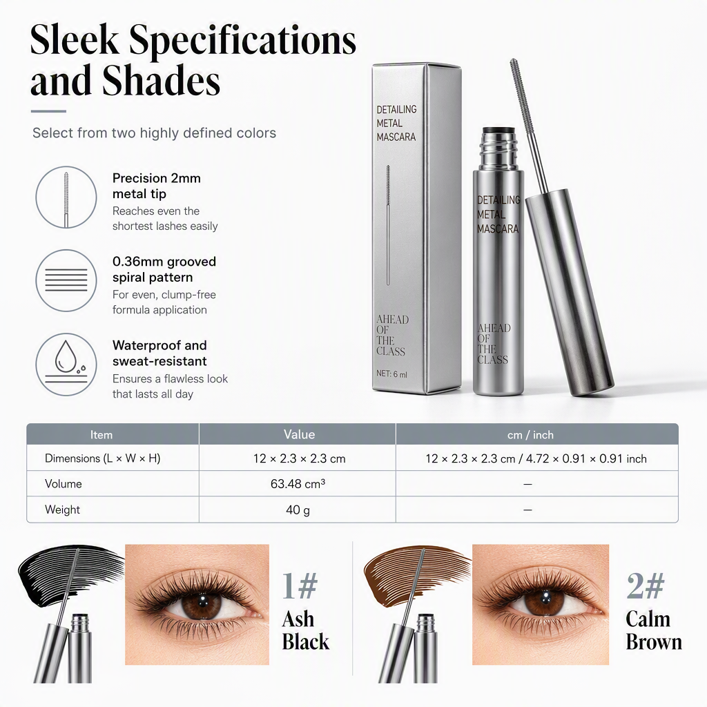 📢📢Buy 1 Get Free 1 !! ⏰Waterproof and Sweatproof Mascara