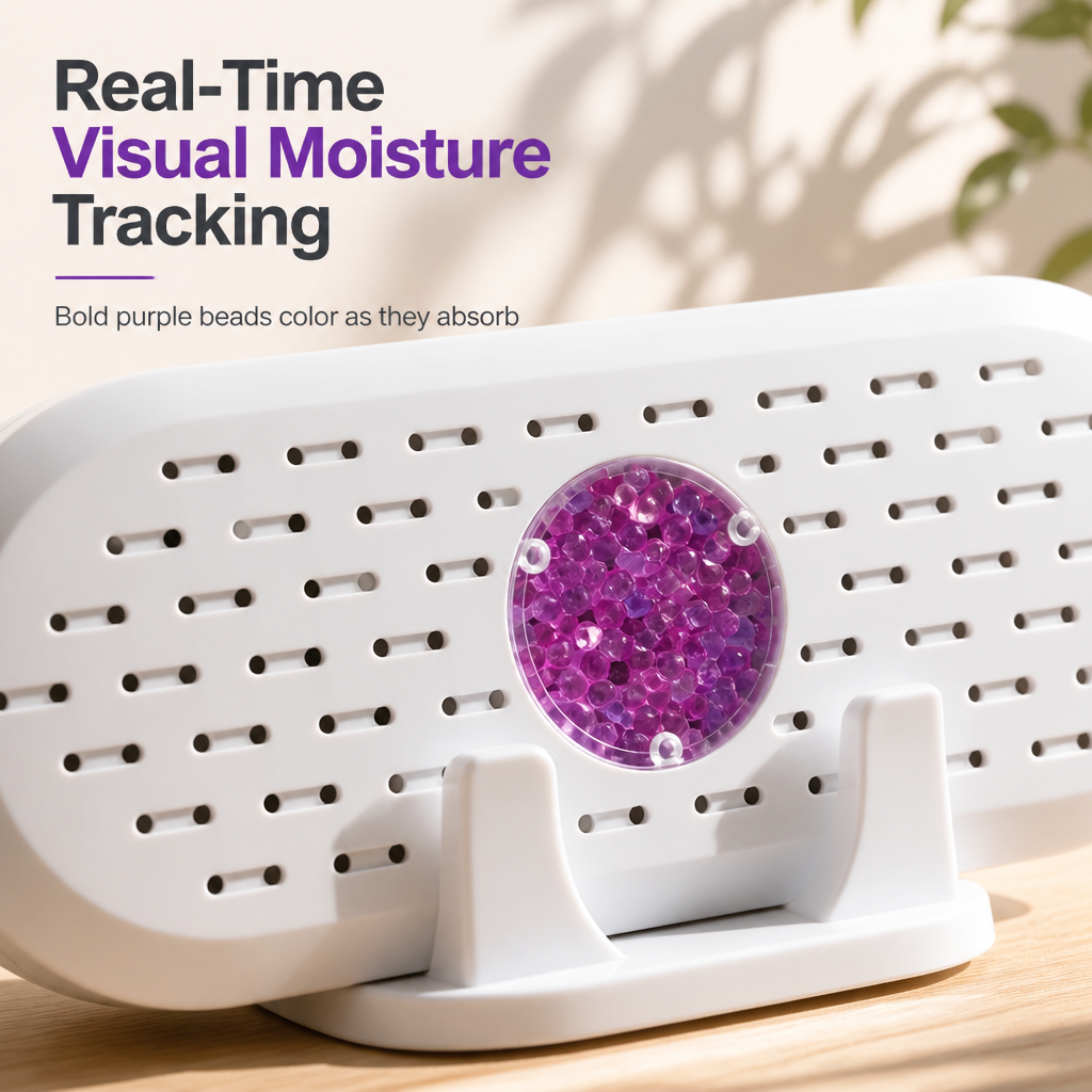 💧 50% Off Now ✨ Mini Reusable Dehumidifier — Silica Gel Beads & USB Drying ♻️