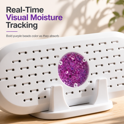 💧 50% Off Now ✨ Mini Reusable Dehumidifier — Silica Gel Beads & USB Drying ♻️