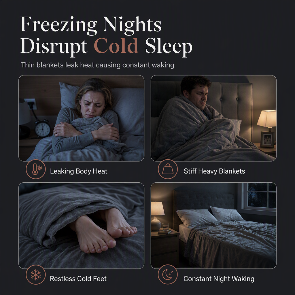 ✨ Thick Warm Milk Velvet Winter Comforter & Ultra-Soft Fleece Duvet Insert – Rapid 3-Second Thermal Lock, Zero-Pressure Down-Alternative Loft, Masterful Box-Quilted Anti-Shift Construction & Silky Anti-Static Touch – 3 Sizes 4 Colors ❄️