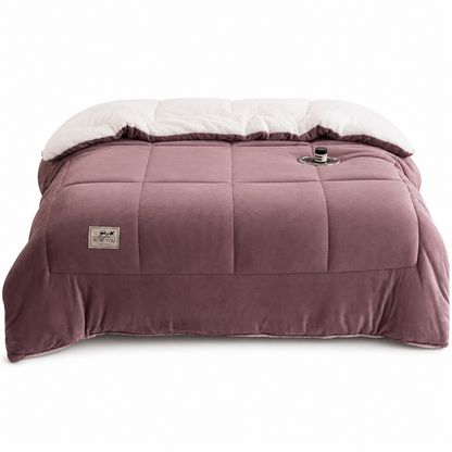 ✨ Thick Warm Milk Velvet Winter Comforter & Ultra-Soft Fleece Duvet Insert – Rapid 3-Second Thermal Lock, Zero-Pressure Down-Alternative Loft, Masterful Box-Quilted Anti-Shift Construction & Silky Anti-Static Touch – 3 Sizes 4 Colors ❄️