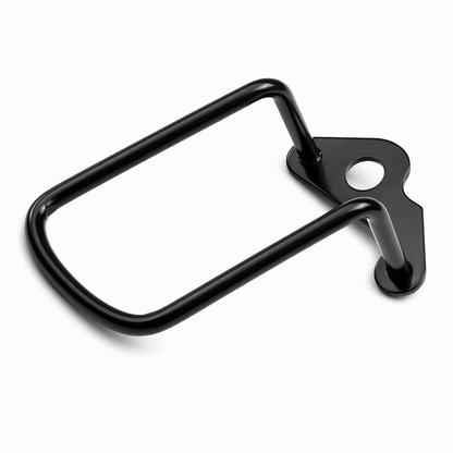 🚲50% OFF NOW! Rear Derailleur Guard – Solid Steel Bicycle Derailleur Shield, Impact Resistant Anti-Rust Protector, Quick Install Universal Fit for Mountain Bikes